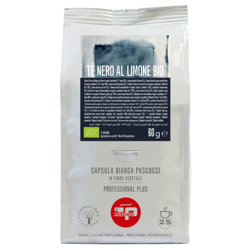 Ceai Pascucci  Capsule TE'NERO LIMONE BIO(25 buc)