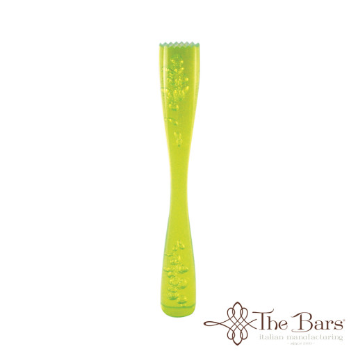 Muddler xl ribbed flat green fluo