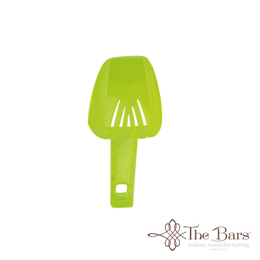 Dry ice scoop green fluo