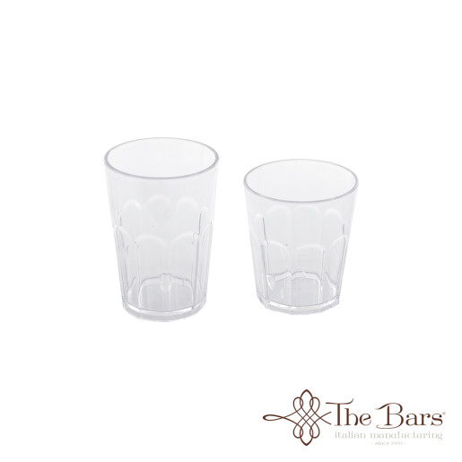 Plastic glass frost 27 cl.