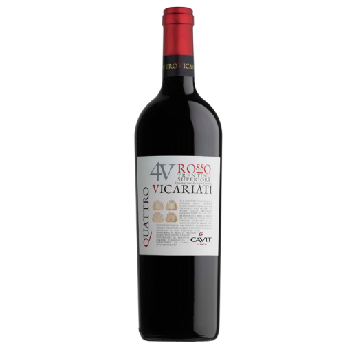 CAVIT QUATTRO VICARIATI ROSU ALC. 14.00 % 0.75L