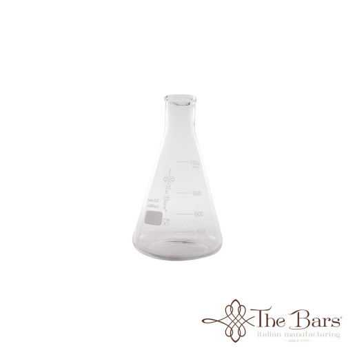 Labware glass flask 1000 ml.