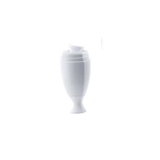 Pro jigger white kit 4 cup & 2 clip