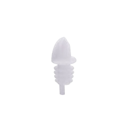 12 pcs plastic pour white
