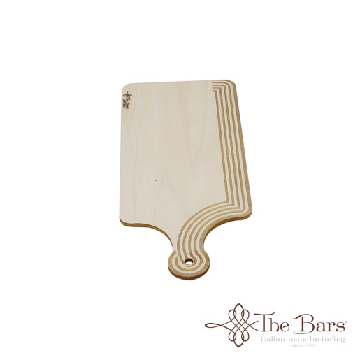 MiniI chopping board medium vintage in beech d - 10X23 cm.