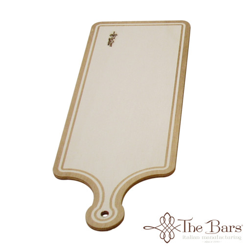 Mini chopping board large wave in beech d - 10 X 27.5 cm.