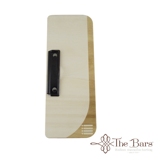 Menu holder wave in beech d mm120X320X4