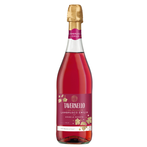 TAVERNELLO LAMBRUSCO ROZE EMILIA IGT AMABILE 0.75L-8%