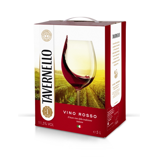 TAVERNELLO VIN ROSU BAG IN BOX 5 L - 11.50%