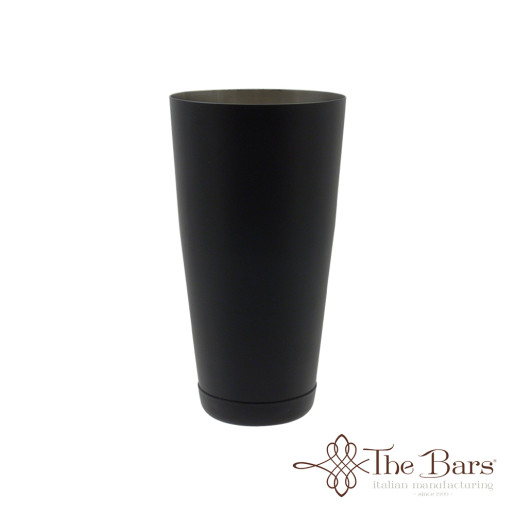 Bar shaker weighted in s.s. c. black mat