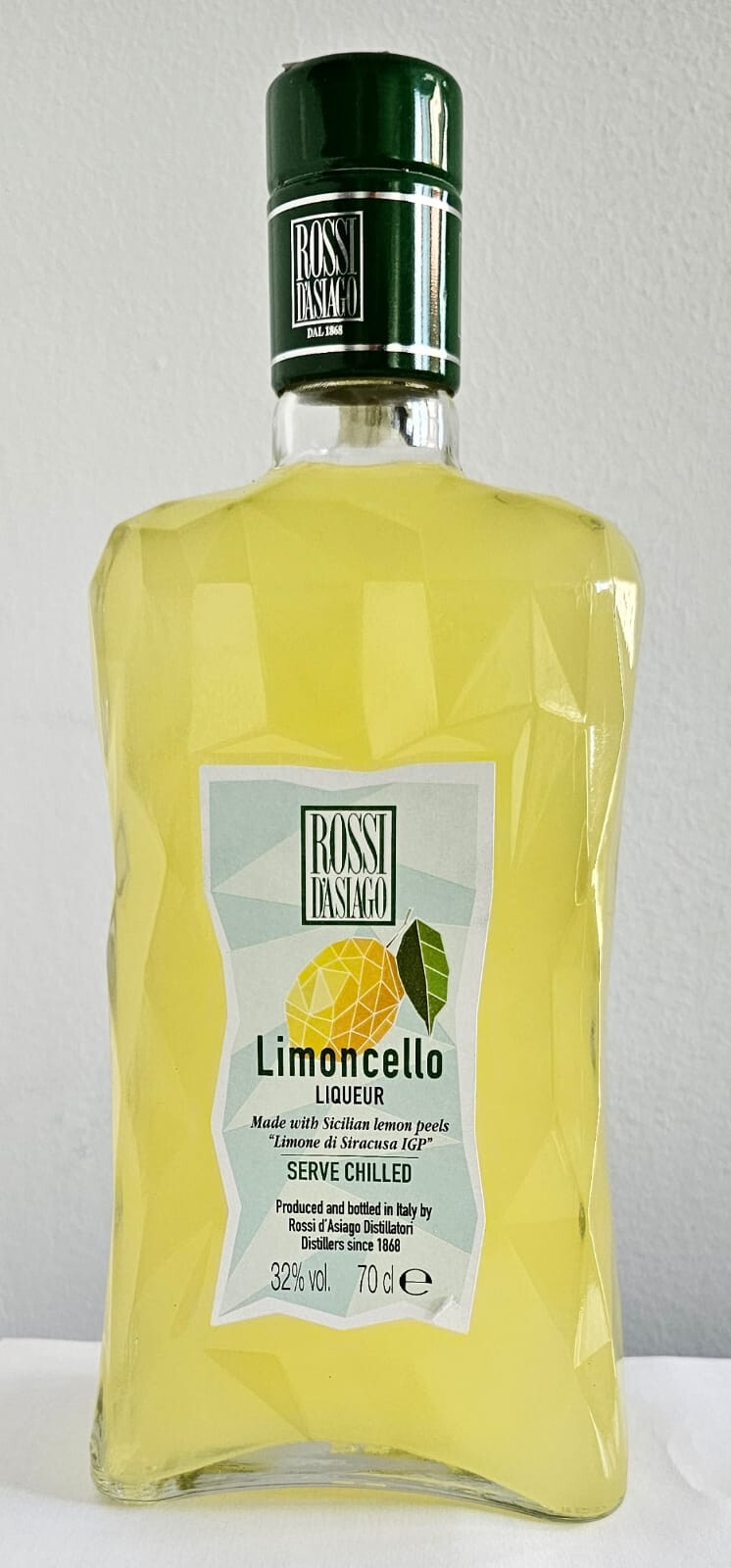 Rossi D'Asiago Limoncello Liqueur 0.7cl. alc. 32% -bar-mag.ro