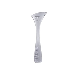 Muddler clear ribbed