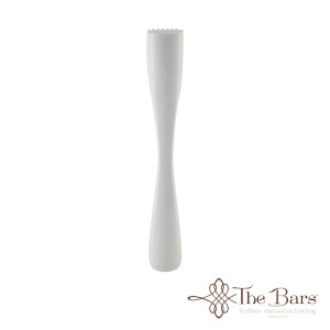 Muddler xl ribbed flat white