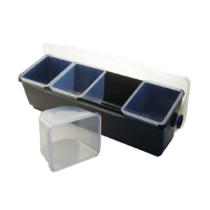 Condiment holder roll top 4 pints