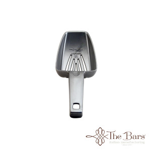 Dry ice scoop silver
