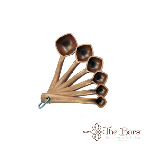 Measuring spoon set 6 pcs copper
