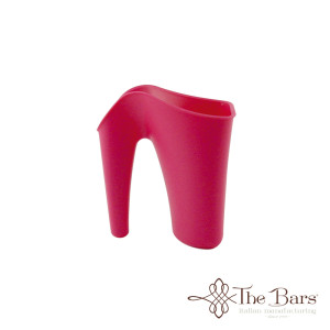 Ergonomic ice scoop pink