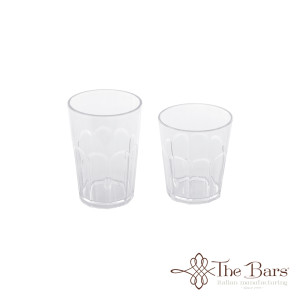 Plastic glass frost 27 cl.