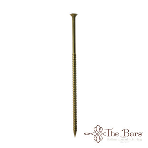 Screw cocktail pick gold