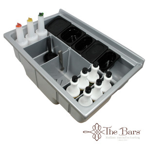 Drink station in abs gray