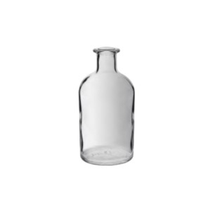 Old pharmacy glass bottle 100 ml.