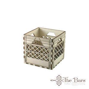 Mini griWood Box in beech d mm 105x105x100