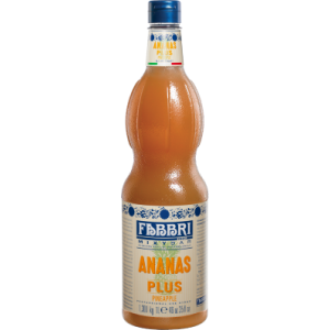 SIROP FABBRI PINEAPPLE PLUS 1.3 KG