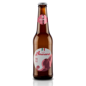 BERE AMARCORD RED ALE VOLPINA Alc.6.5% 0.330 ml