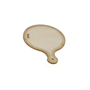 Mini chopping board round wave in beech d - 12