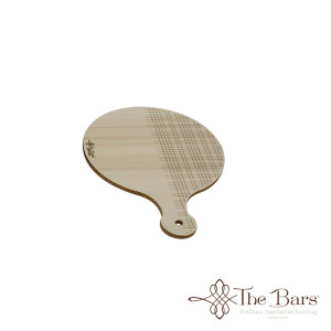 Mini chopping board roller in beech d cm.10X27