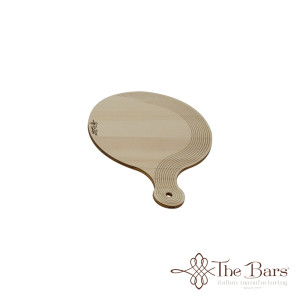 Mini chopping board checked in beech d cm.10X27