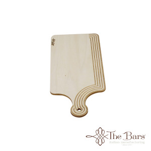MiniI chopping board medium vintage in beech d - 10X23 cm.