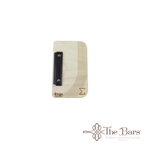 Bill holder roller in beech d mm120X200X4