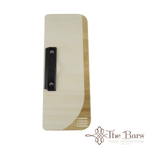 Menu holder wave in beech d mm120X320X4