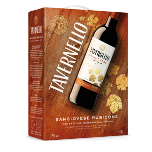 TAVERNELLO VIN ROSU SANGIOVEZE RUBICONE IGT  3 L - 12.50%