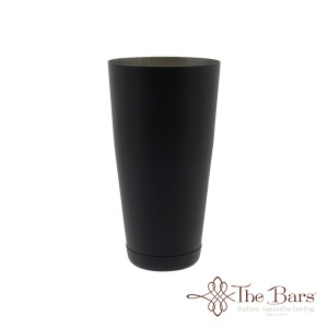 Bar shaker weighted in s.s. c. black mat