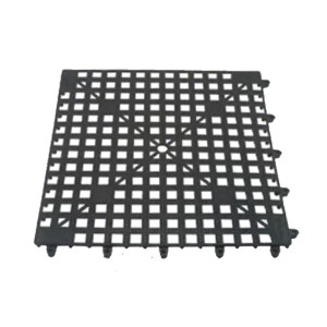 Interlocking mats black