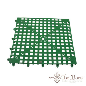 Interlocking mats green