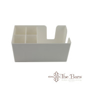 Bar caddy white