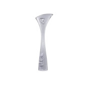 Muddler clear ribbed