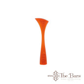 Muddler orange ribbed fluo