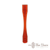 Muddler xl ribbed flat orange fluo