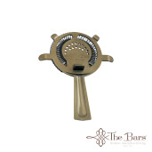 Bar strainer 4 prong in pc gold