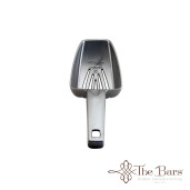Dry ice scoop silver