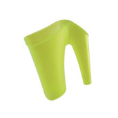Ergonomic ice scoop green f