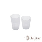 Plastic glass frost 35 cl.