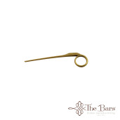 100 pcs cocktail picks with ring gold