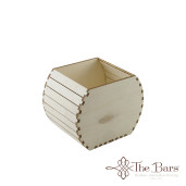 Mini barrel box in beech d mm 105x140x125