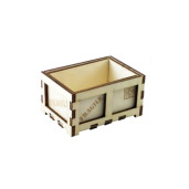 Mini shipping box in beech d mm 70x100x55