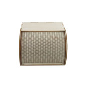 Mmini roll top breaWood Box in beech d 105x140x110